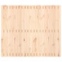 Testiera da Parete 127,5x3x110 cm in Legno Massello di Pino