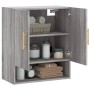 Armadietto a Muro Grigio Sonoma 60x31x70cm in Legno Multistrato