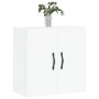 Armadietto a Muro Bianco 60x31x60 cm in Legno Multistrato