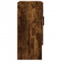 Armadietto a Muro Rovere Fumo 60x31x70 cm in Legno Multistrato