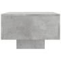 Tavolino Salotto Grigio Cemento 100x49,5x31cm Legno Multistrato