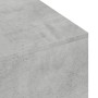 Tavolino Salotto Grigio Cemento 100x49,5x31cm Legno Multistrato