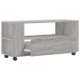 Mobile Porta TV Grigio Sonoma 102x34,5x43 cm Legno Multistrato