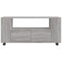 Mobile Porta TV Grigio Sonoma 102x34,5x43 cm Legno Multistrato