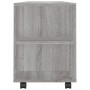 Mobile Porta TV Grigio Sonoma 102x34,5x43 cm Legno Multistrato