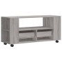 Mobile Porta TV Grigio Sonoma 102x34,5x43 cm Legno Multistrato