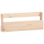 Scarpiere a Parete 2 pz 59x9x23 cm Legno Massello di Pino