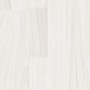 Armadietto Bianco 60x36x65 cm in Legno Massello di Pino
