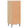Credenza Rovere Sonoma 34,5x34x90 cm in Legno Multistrato