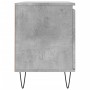 Mobile Porta TV Grigio Cemento 104x35x50cm in Legno Multistrato