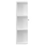 Armadietto a Specchio Bianco 66x17x63 cm in MDF