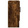 Armadietto a Muro Rovere Fumo 60x31x70 cm in Legno Multistrato