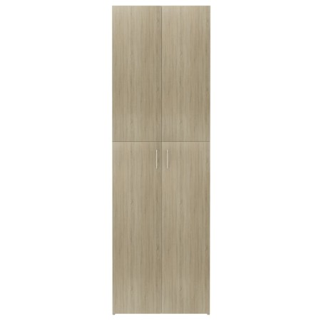 Armadio per Ufficio Rovere Sonoma 60x32x190cm Legno Multistrato