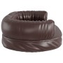 Letto Cani Ergonomico Gommapiuma Marrone 60x42 cm in Similpelle