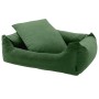 Madison Letto per Cani Velvet 80x67x22 cm Verde