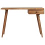 Scrittoio in Legno Massello di Acacia 110x50x76 cm