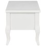 280048 Mobile Porta TV Bianco 100x35x35 cm in Legno