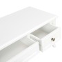 280048 Mobile Porta TV Bianco 100x35x35 cm in Legno