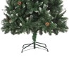 Albero di Natale Preilluminato con Palline 210 cm