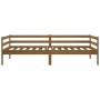 Dormeuse Miele 90x190 cm in Legno Massello di Pino