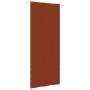 Paravento per Balcone Terracotta 100x240 cm in Tessuto Oxford