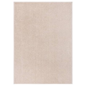 Tappeto a Pelo Corto 120x170 cm Beige Scuro