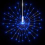 Luci di Natale Fuochi d'Artificio Blu 20 cm 1400 LED