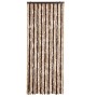 Zanzariera Grigio e Marrone Chiaro 56x185 cm Ciniglia