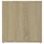 Mobile Porta TV Rovere Sonoma 72x35x36,5cm in Legno Multistrato