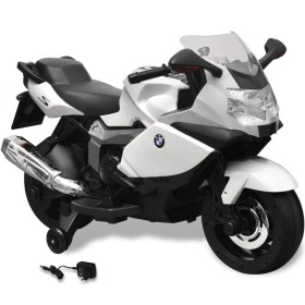 Moto Elettrica per Bambini BMW 283 Bianca 6 V