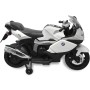 Moto Elettrica per Bambini BMW 283 Bianca 6 V