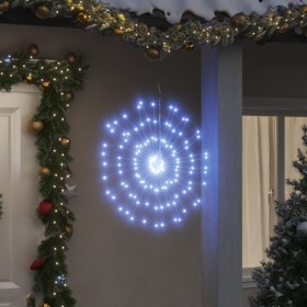 Illuminazioni di Natale Galassia 140 LED 2pz Bianco Freddo 17cm