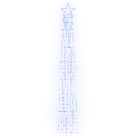 Illuminazione per Albero di Natale 320 LED Blu 375 cm