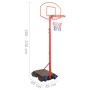 Set da Basket Portatile Regolabile 200-236 cm