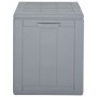 Baule da Giardino 180 L Grigio in Rattan PP