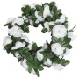 Ghirlande Fiori Artificiali 6 pz Bianco Primaverile 250cm