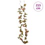 Ghirlande Fiori Artificiali 6 pz Rosato 215cm