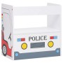 Set Tavolo e Sedia per Bambini 3 pz Design Auto Polizia in MDF