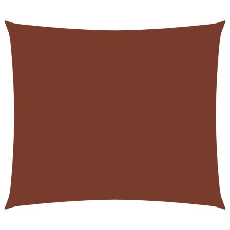 Parasole a Vela Oxford Rettangolare 3x4,5 m Terracotta