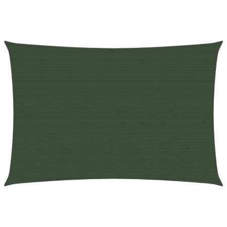 Vela Parasole 160 g/m² Verde Scuro 3x4,5 m in HDPE