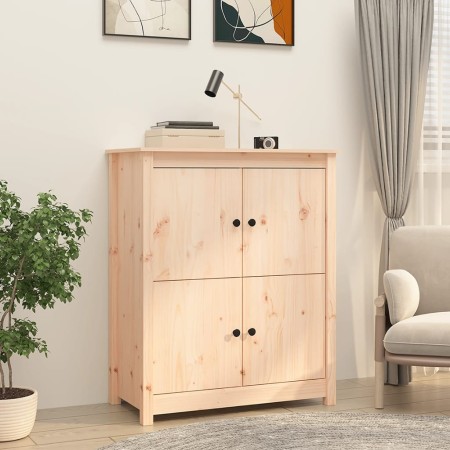 Credenza 83x41,5x100 cm in Legno Massello di Pino