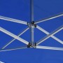 Gazebo Professionale Pieghevole Alluminio 4,5x3 m Blu