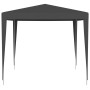 Gazebo Professionale 2,5x2,5 m Antracite 90 g/m²