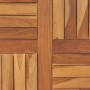 Piano Tavolo in Legno Massello di Teak Rotondo 2,5 cm 70 cm