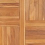 Piano Tavolo in Legno Massello di Teak Rotondo 2,5 cm 90 cm