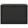 Baule da Giardino Antracite 78x44x55 cm