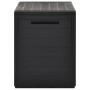 Baule da Giardino Antracite 78x44x55 cm