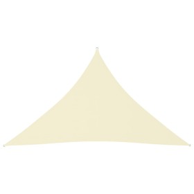 Parasole a Vela Oxford Triangolare 3x3x4,24 m Crema