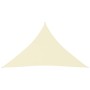 Parasole a Vela Oxford Triangolare 3x3x4,24 m Crema