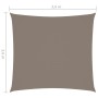 Vela Parasole in Tela Oxford Quadrata 3,6x3,6 m Talpa